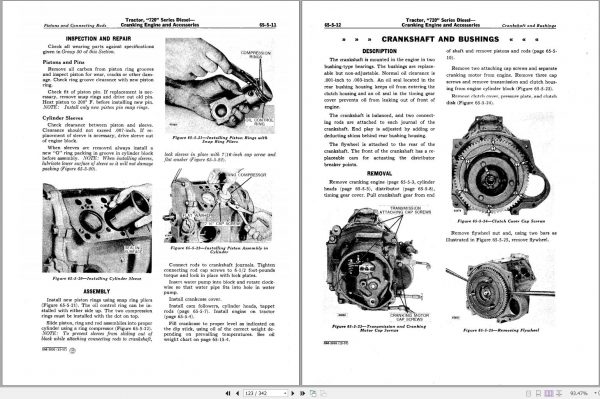 John Deere Diesel Tractor 720 Series Service Manual SM2020 2
