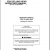 John Deere Felling Head FS22 WCFS22X002066 Operators Manual OMF382858 H2 1