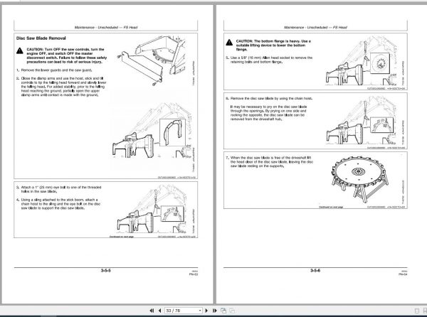 John Deere Felling Head FS22 WCFS22X002066 Operators Manual OMF382858 H2 2