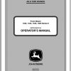 John Deere Front Mower 1435 1445 1545 1565 Series II Operators Manual OMTCU33870 G2 2012 1