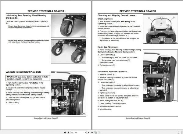 John Deere Front Mower F680 SN 010001 Operators Manual OMTCU51505 K9 2