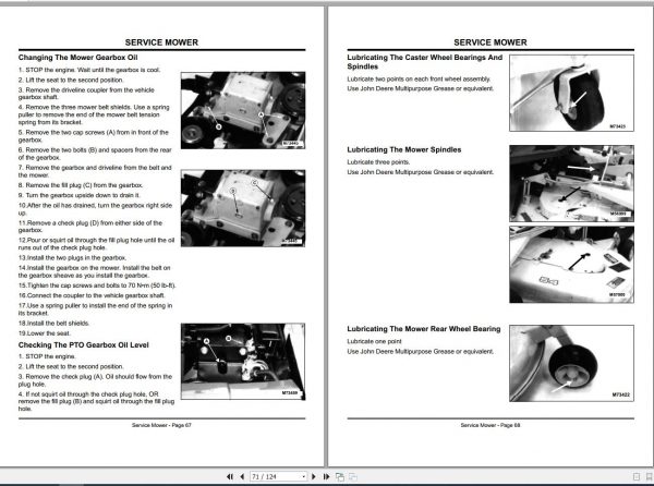 John Deere Front Mower F725 SN 090001 Operators Manual OMM134807 A9 2