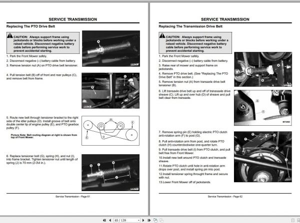 John Deere Front Mower F735 SN 010001 Operators Manual OMTCU12447 I9 2