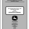 John Deere Front Mower Rear Discharge Mower Deck 1400 1500 72 Inch Operators Manual OMDMU212207 C0 1