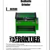 John Deere Frontier Bedknife Grinder BG1500 Operators Manual 5NTBG1507901 2011 EN ES 1