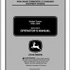 John Deere Garden Tractor X495 X595 SN 040000 Operators Manual OMM151820 I4 2004 1