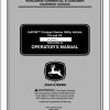 John Deere Gator Compact Series Utility Vehicle CS CX SN 040001 Operators Manual OMM153882 A9 2009 1