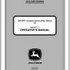 John Deere Gator Utility Vehicle CX SN 100001 Operators Manual 1