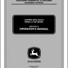 John Deere Gator Utility Vehicle Diesel Trail Diesel SN 068205 Operators Manual OMM150182 C4 2004 1