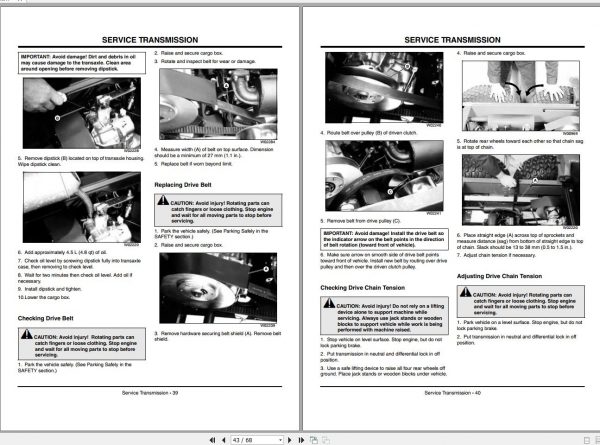 John Deere Gator Utility Vehicle Diesel Trail Diesel SN 068205 Operators Manual OMM150182 C4 2004 2