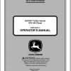 John Deere Gator Utility Vehicle HPX 4×4 Diesel SN 100001 Operators Manual OMM165099 J1 2011 1