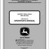 John Deere Gator Utility Vehicle HPX 4×4 Gas SN 090001 Operators Manual OMM163326 E0 2010 1