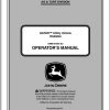 John Deere Gator Utility Vehicle RSV850i SN 010001 Operators Manual OMM164565 E2 2012 1