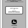 John Deere Gator Utility Vehicle TE SN 050001 Operators Manual OMM161938 K0 2010 1