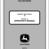 John Deere Gator Utility Vehicle TE SN 070001 Operators Manual OMM168613 J2 2012 1