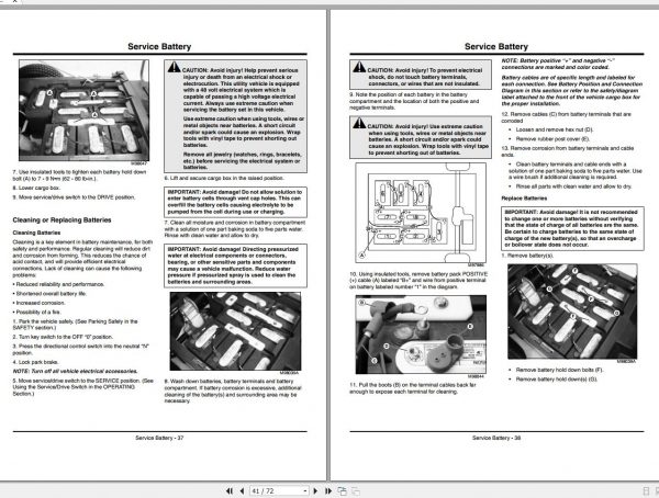 John Deere Gator Utility Vehicle TE SN 070001 Operators Manual OMM168613 J2 2012 2