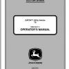 John Deere Gator Utility Vehicle TS SN 070001 Operators Manual 2011 1