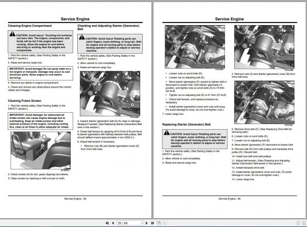 John Deere Gator Utility Vehicle TX Turf SN 070001 Operators Manual 2011 2