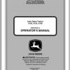 John Deere Gator Utility Vehicle X750 X754 X758 SN 010001 Operators Manual OMM166906 J2 2012 1