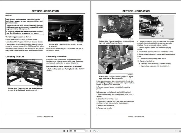 John Deere Gator Utility Vehicle XUV 625i SN 010001 Operators Manual OMM159758 C0 2010 2
