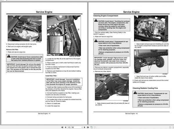 John Deere Gator Utility Vehicle XUV 625i SN 030001 Operators Manual OMM165096 H1 2011 2