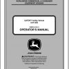 John Deere Gator Utility Vehicle XUV 825i SN 010001 Operators Manual 2011 1