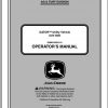 John Deere Gator Utility Vehicle XUV 825i SN 030001 Operators Manual OMM165093 H1 2011 1
