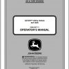 John Deere Gator Utility Vehicle XUV 825i SN 040001 Operators Manual 1