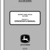 John Deere Gator Utility Vehicle XUV 825i SN 060001 Operators Manual OMM168343 J2 2012 1