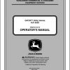 John Deere Gator Utility Vehicle XUV 855D SN 010001 Operators Manual OMM164143 K0 2010 1