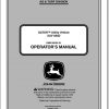 John Deere Gator Utility Vehicle XUV 855D SN 030001 Operators Manual 1