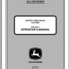 John Deere Gator Utility Vehicle XUV 855D SN 030001 Operators Manual OMM165088 I1 2011 1