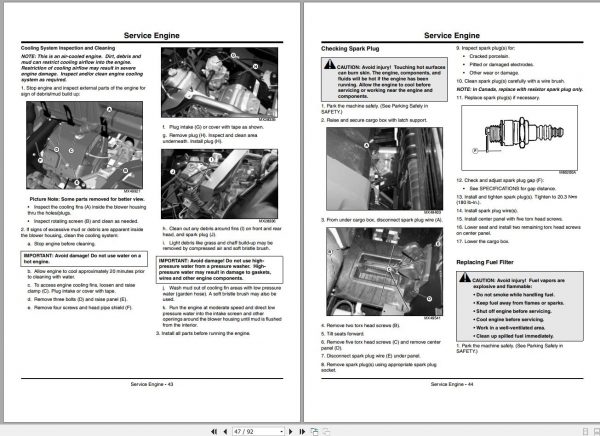John Deere Gator Utility Vehicle XUV550 S4 SN 010001 Operators Manual 2012 2