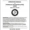 John Deere Hydraulic Exvavator 250GR Operators Manual TM12141A OR1 2014 1