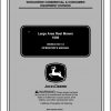 John Deere Large Area Reel Mower 1905 SN 195001 Operators Manual 2005 1