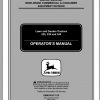 John Deere Lawn Garden Tractor 325 335 345 SN 070001 Operators Manual OMM143471 E0 1