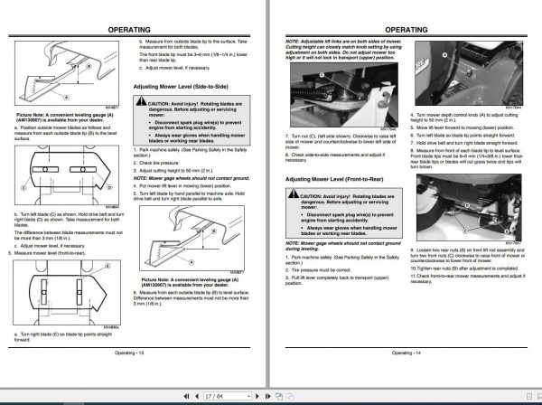 John Deere Lawn Garden Tractor G100 SN 010001 Operators Manual OMGX21180 J2 2002 2