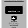John Deere Lawn Garden Tractor GT 225 235 245 Operators Manual OMM147101 J1 2001 1