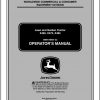 John Deere Lawn Garden Tractor X465 X475 X485 SN 010001 Operators Manual OMM148634 G2 2002 1