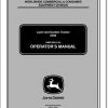 John Deere Lawn Garden Tractor X495 Operators Manual OMM150219 H3 2003 1