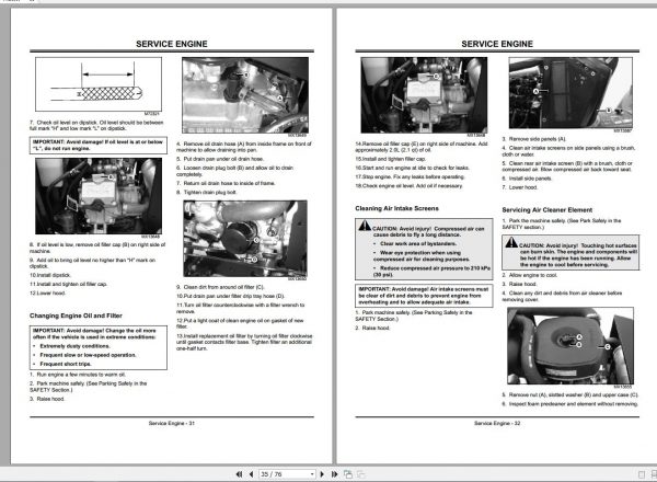 John Deere Lawn Garden Tractor X575 X585 Operators Manual OMM148365 E2 2002 2
