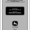 John Deere Lawn Tractor L100 L110 L118 L120 L130 SN 010001 Operators Manual OMGX21647 K3 2003 1