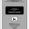 John Deere Lawn Tractor LT133 LT155 LT166 SN 045001 Operators Manual OMM139992 J9 1