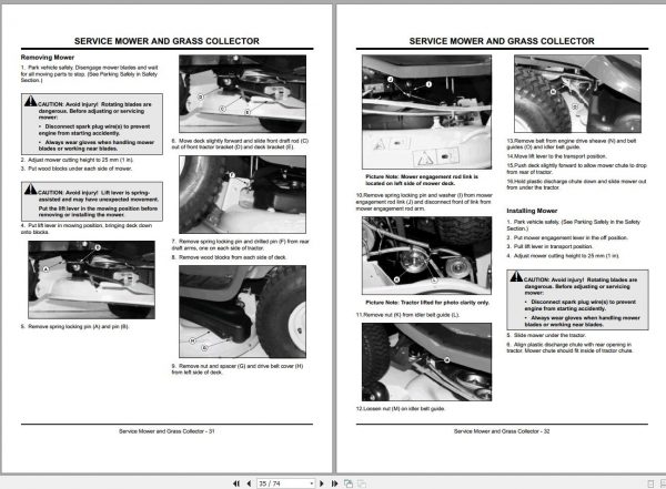 John Deere Lawn Tractor LTR155 LTR166 SN 020001 Operators Manual OMM142397 J9 2