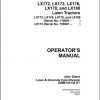 John Deere Lawn Tractor LX172 LX173 LX176 LX178 LX188 Operators Manual OMM134134 H7 1