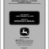 John Deere Lawn Tractor LX280 LX280AWS LX289 SN 100001 Operators Manual OMM152799 I4 2004 1