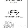 John Deere Lawn Tractor S1642 S1742 S2046 SN 010001 Operators Manual OMGX10342 K8 1