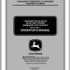 John Deere Lightweight Fairwar Mowers 3215B 3225B 3235B Turf System I II Operators Manual 1