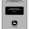 John Deere Lightweight Fairwar Mowers 3225C 3235C 3245C OM Supplement Operators Manual OMTCU20318 H4 1