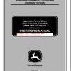 John Deere Lightweight Fairwar Mowers 7500 8500 E Cut Hybrid SN 020001 010001 Operators Manual 2009 1